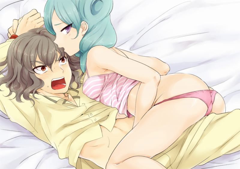 It's an erotic image of Inazuma Eleven! 16