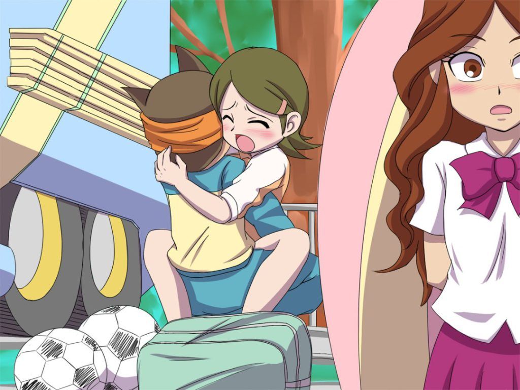 It's an erotic image of Inazuma Eleven! 19