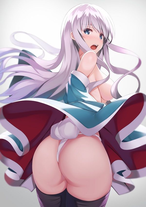 【Secondary erotica】 Here is an erotic image of a girl whose underwear and clothes are eating up a lot 1