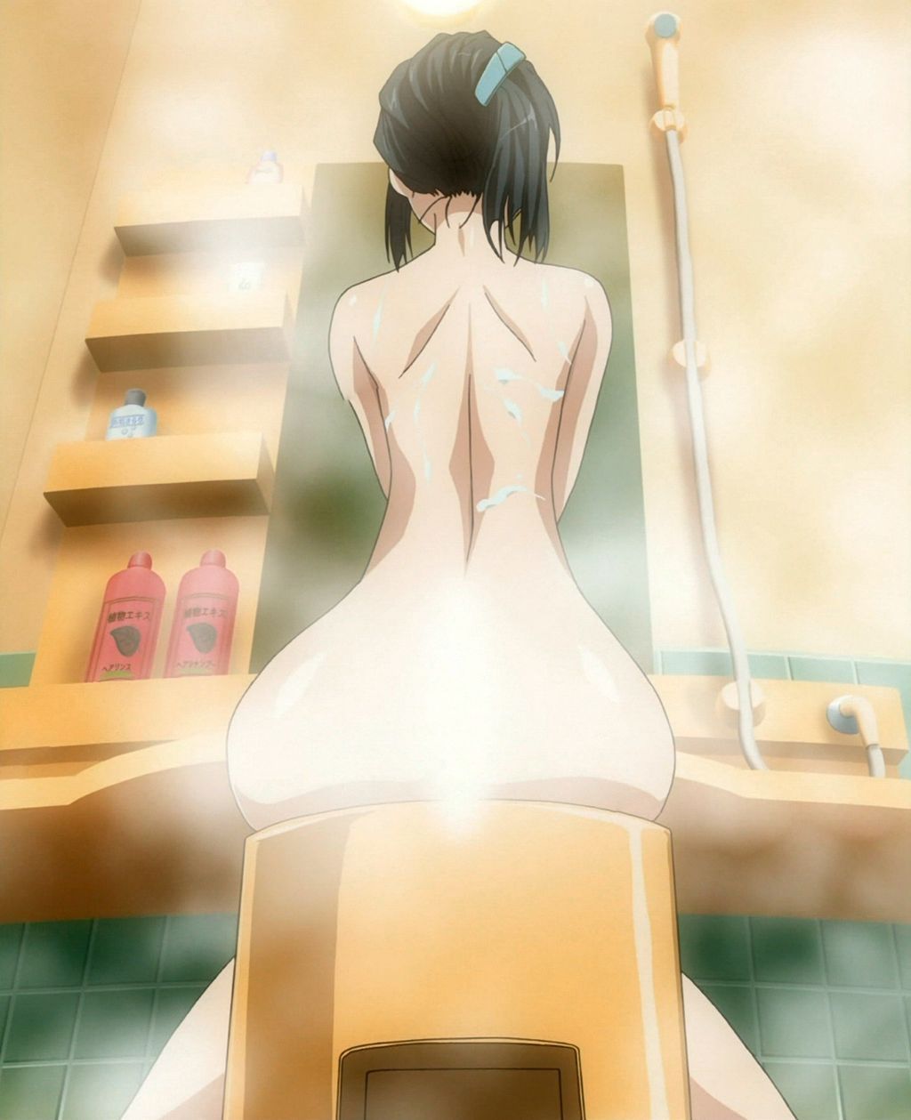 [Anime General] anime girl characters were hot springs / bath bathing siner images / [drawing revision] 15