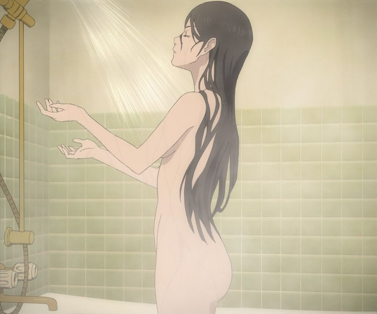 [Anime General] anime girl characters were hot springs / bath bathing siner images / [drawing revision] 22