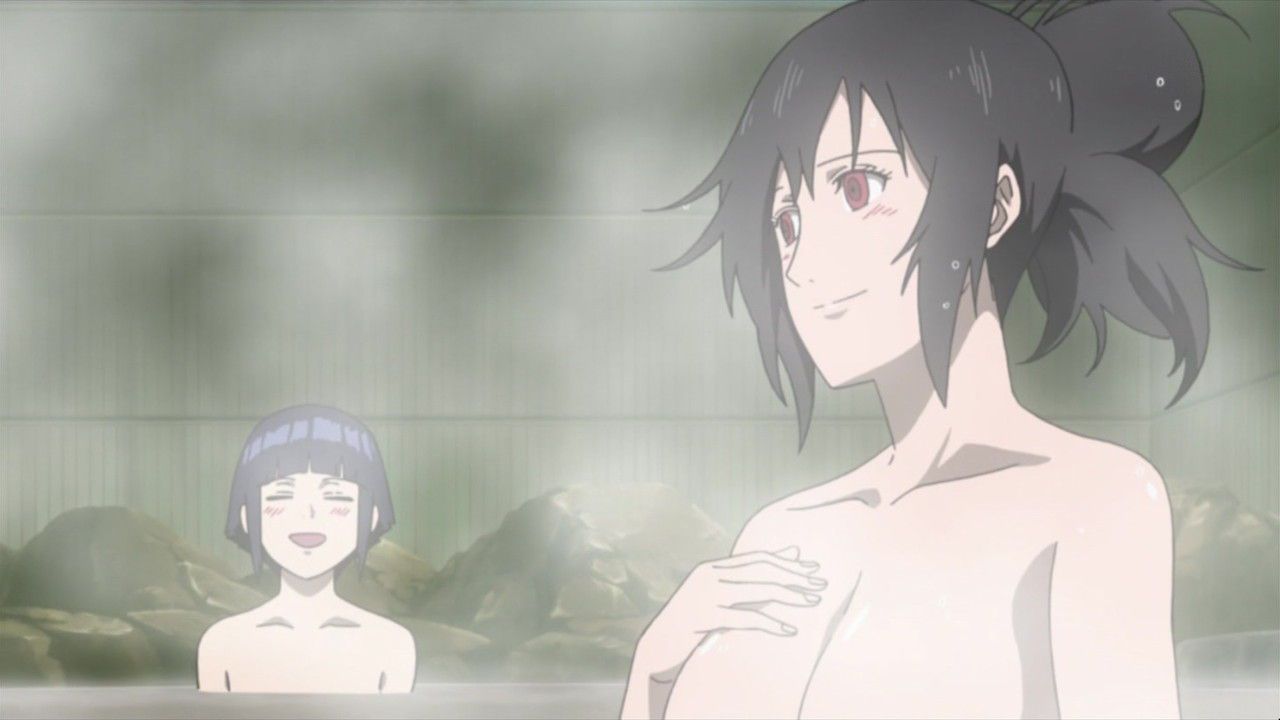 [Anime General] anime girl characters were hot springs / bath bathing siner images / [drawing revision] 34