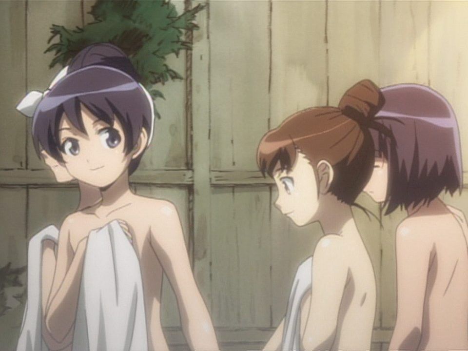 [Anime General] anime girl characters were hot springs / bath bathing siner images / [drawing revision] 7