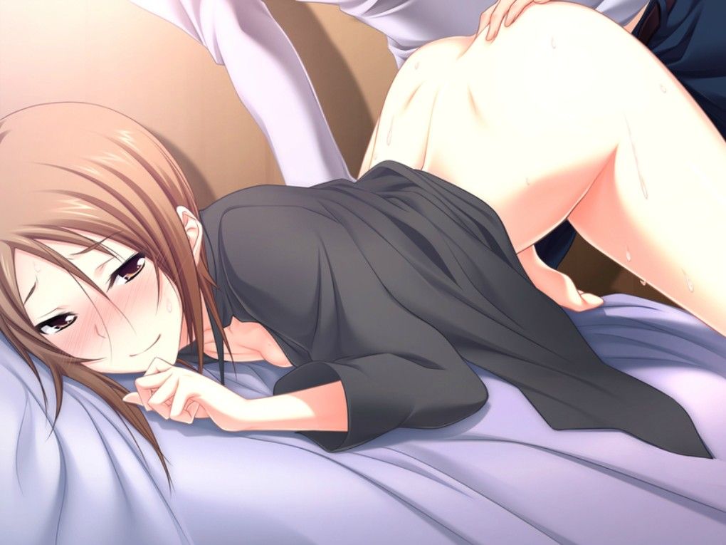 【Erotic Anime Summary】 Erotic image of a girl being poked and prodded in the back and knocked down 【Secondary erotic】 14