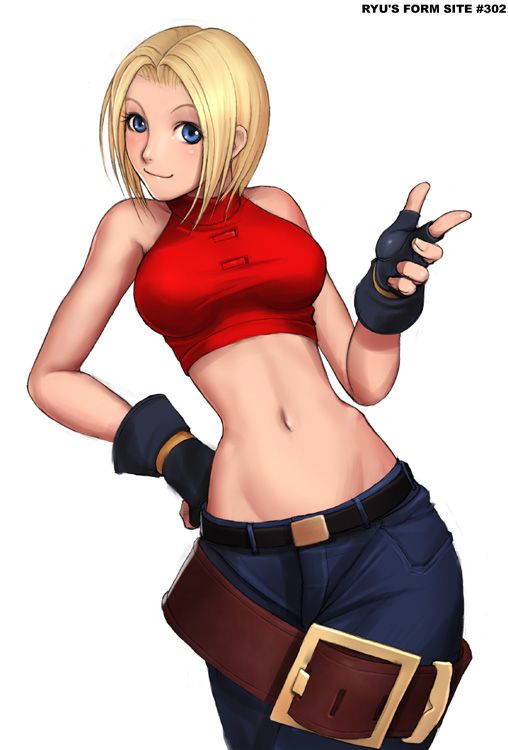 King of Fighters - Blue Mary | 250 + Pics 171