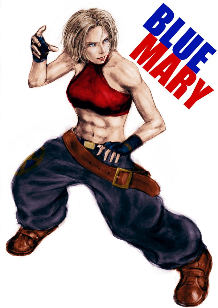 King of Fighters - Blue Mary | 250 + Pics 173