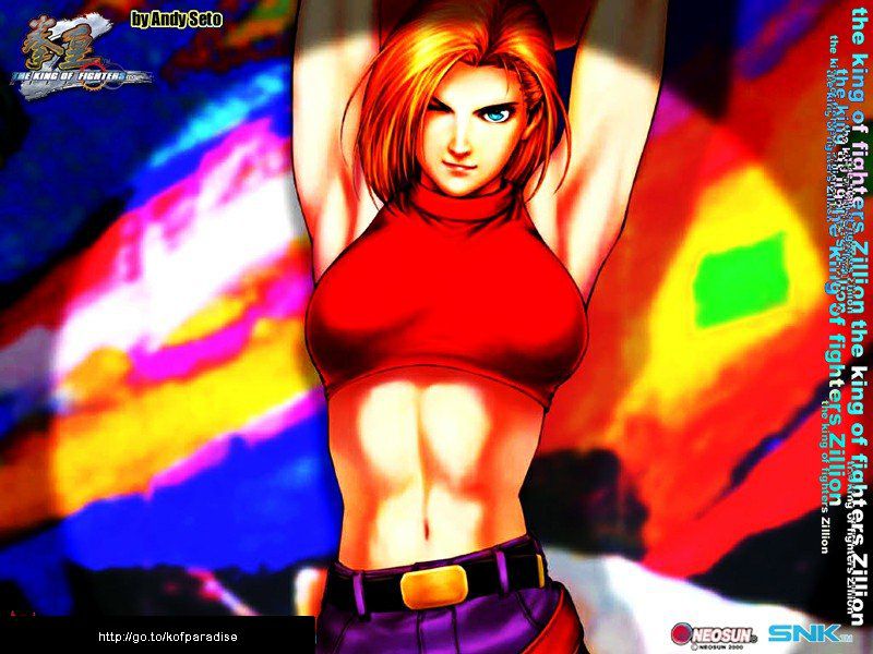 King of Fighters - Blue Mary | 250 + Pics 183