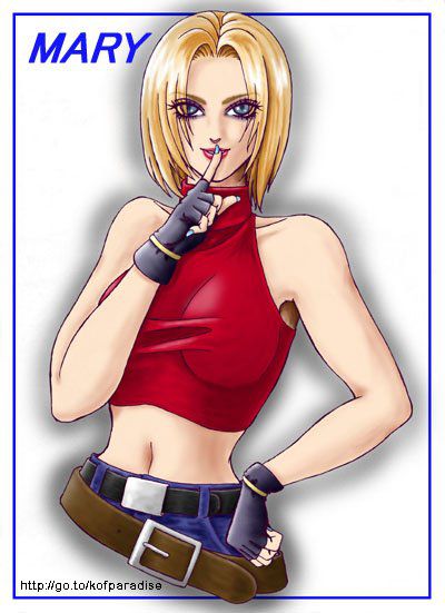 King of Fighters - Blue Mary | 250 + Pics 185