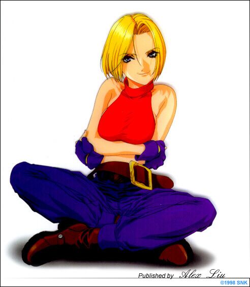 King of Fighters - Blue Mary | 250 + Pics 196