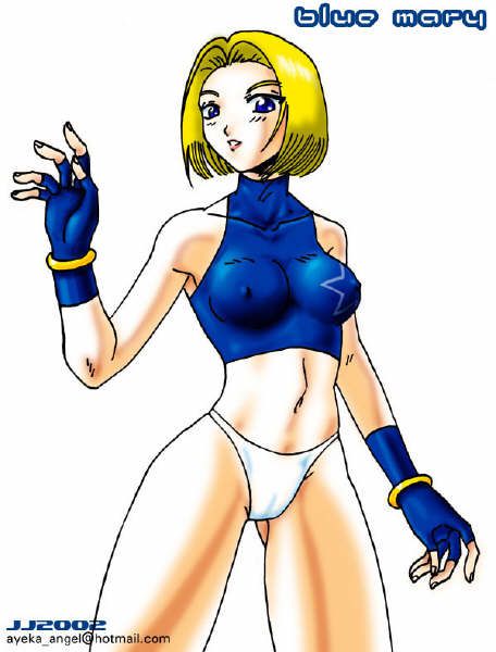 King of Fighters - Blue Mary | 250 + Pics 216