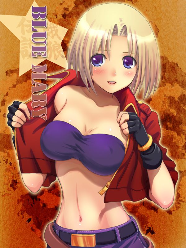 King of Fighters - Blue Mary | 250 + Pics 227