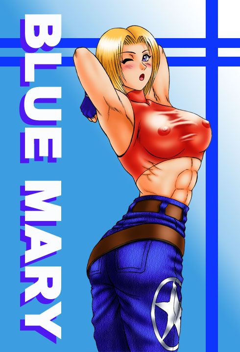 King of Fighters - Blue Mary | 250 + Pics 229