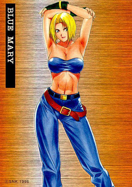 King of Fighters - Blue Mary | 250 + Pics 242