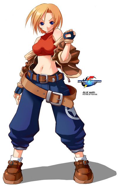 King of Fighters - Blue Mary | 250 + Pics 246