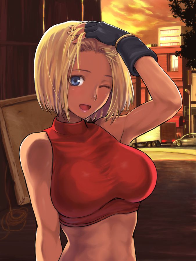 King of Fighters - Blue Mary | 250 + Pics 247