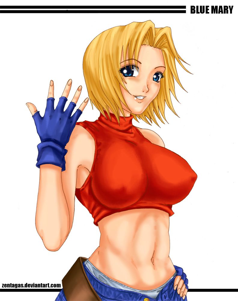 King of Fighters - Blue Mary | 250 + Pics 253