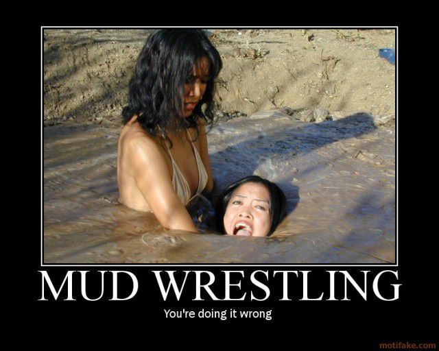Mud and Quicksand (Trapped girls) 34