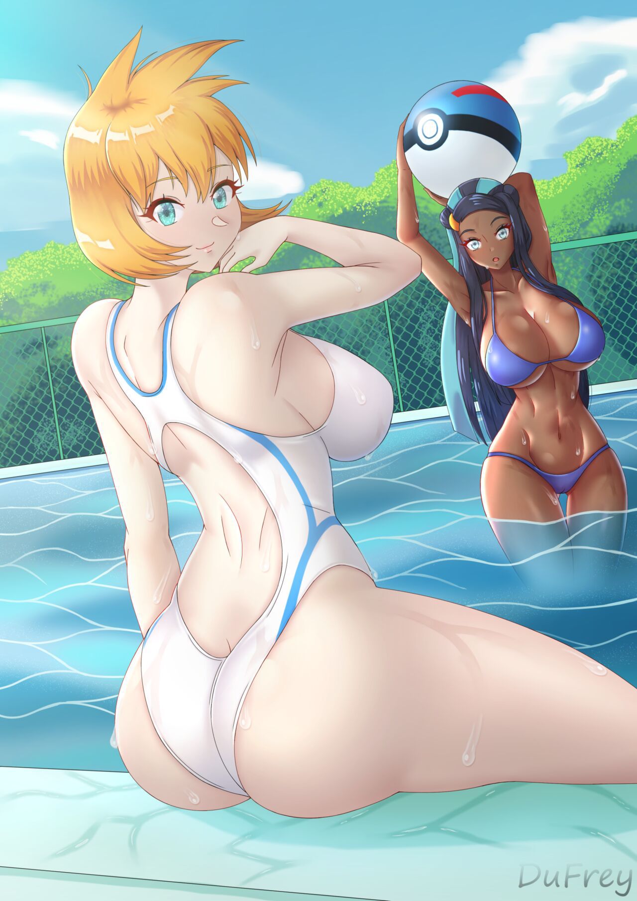 Toons in bikinis and swimsuits 36