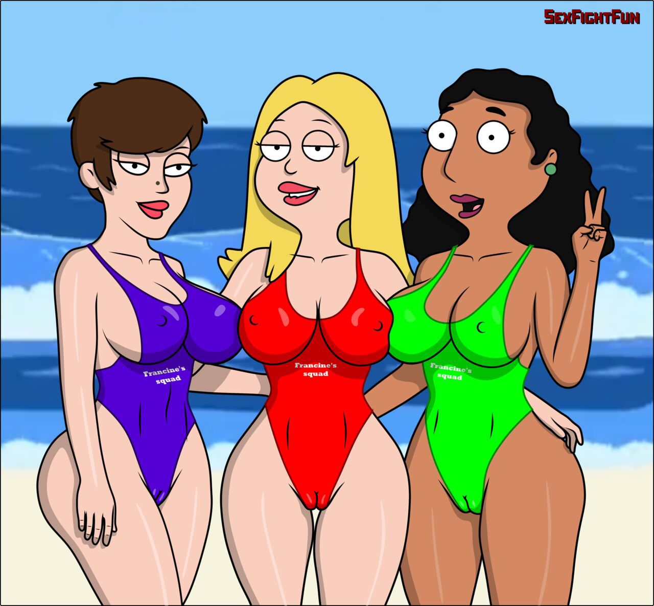 Toons in bikinis and swimsuits 65