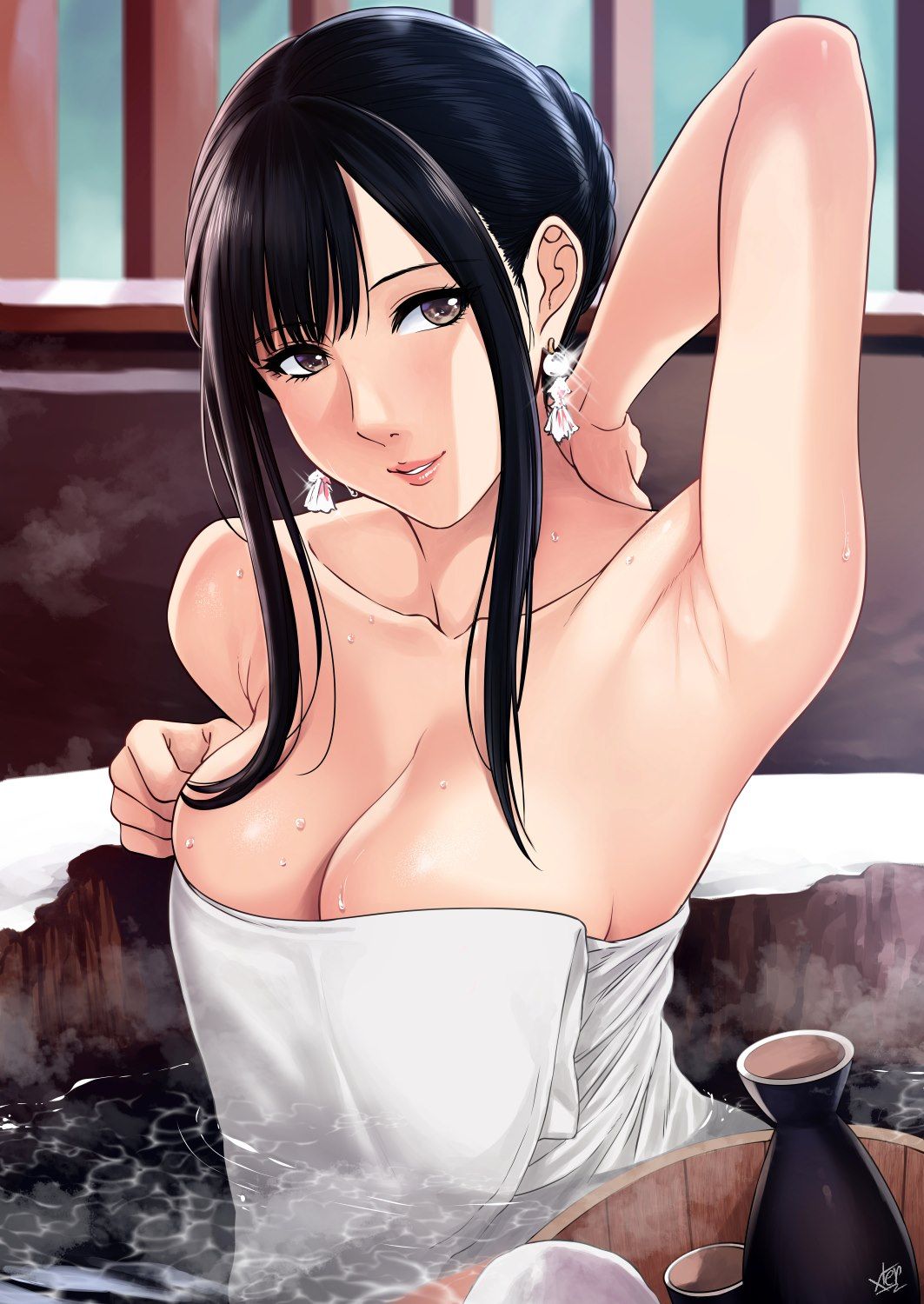 【Secondary】Erotic image of a girl taking a bath Part 12 3
