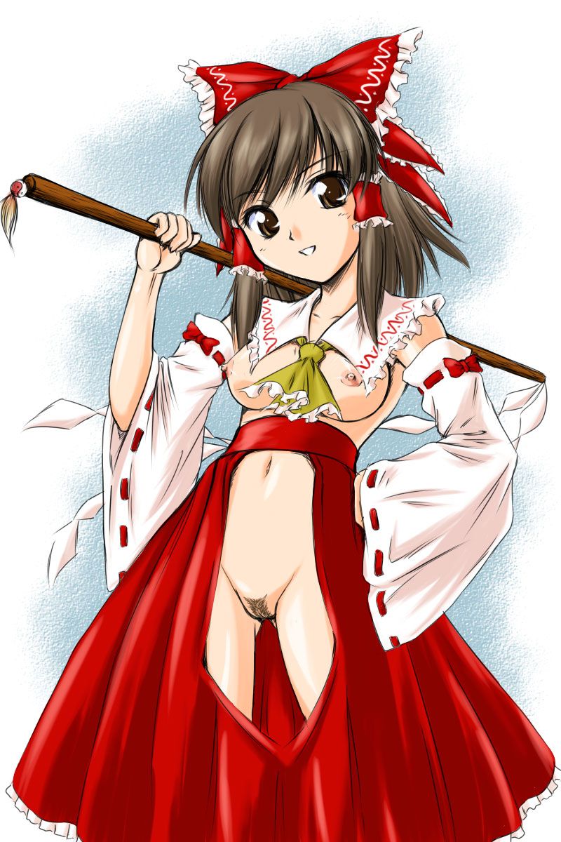 Tenshi's royal guard- Reimu 22