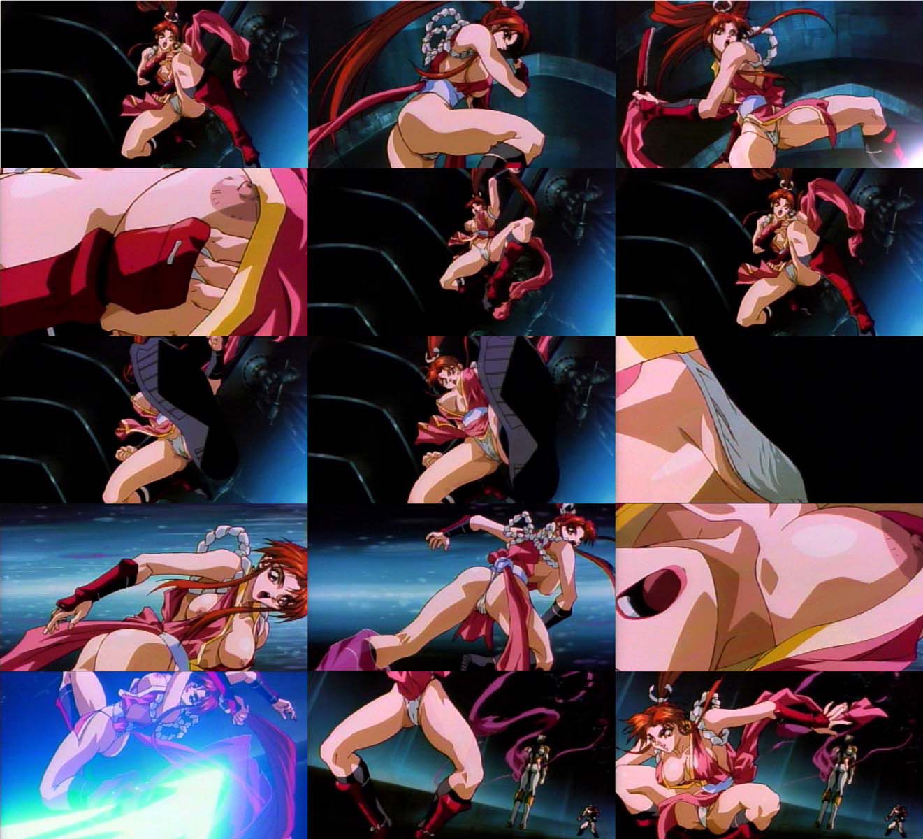 【Image】Anime Odori Fire Mai Makes Bingbing's nipples all open 28