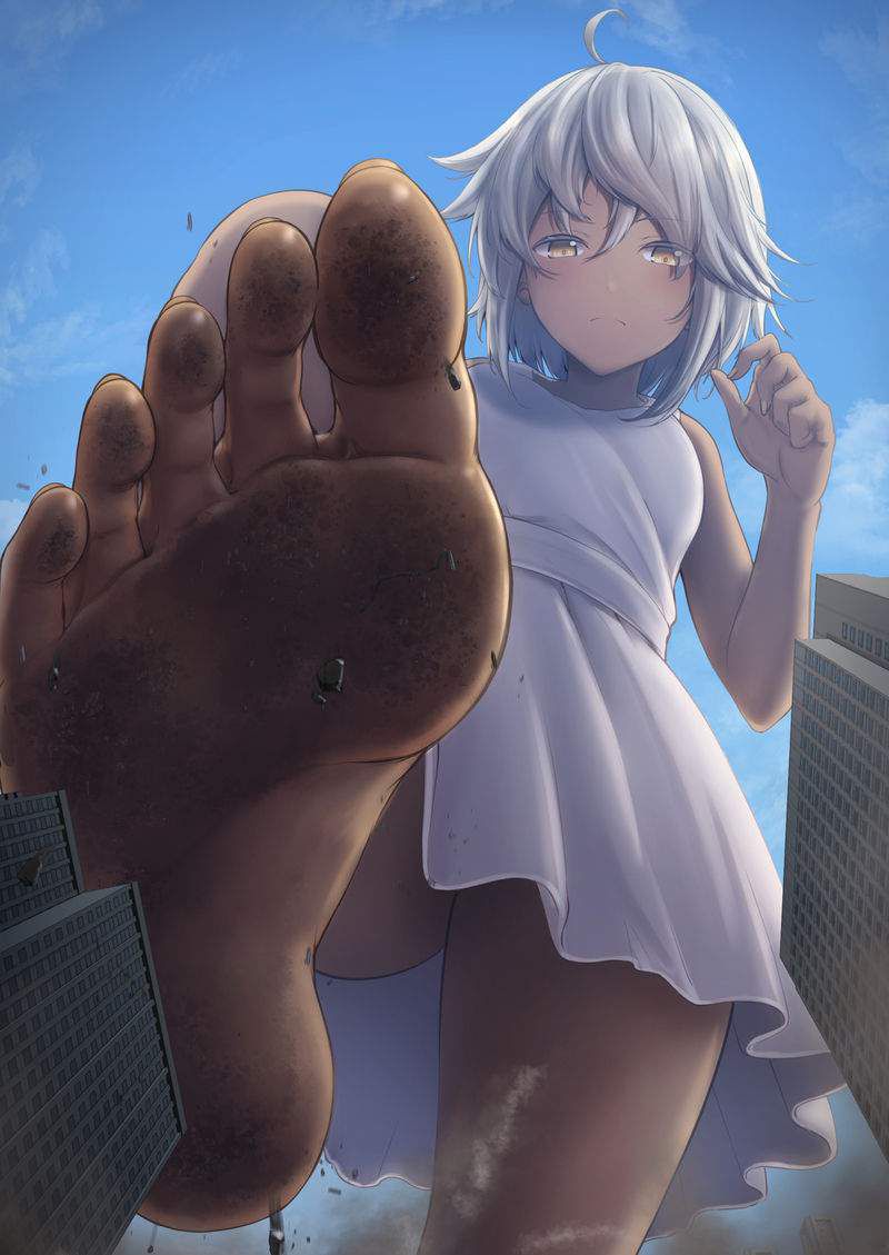 [Sneakers washable?] Secondary erotic image of a girl with dirty soles of her feet 17