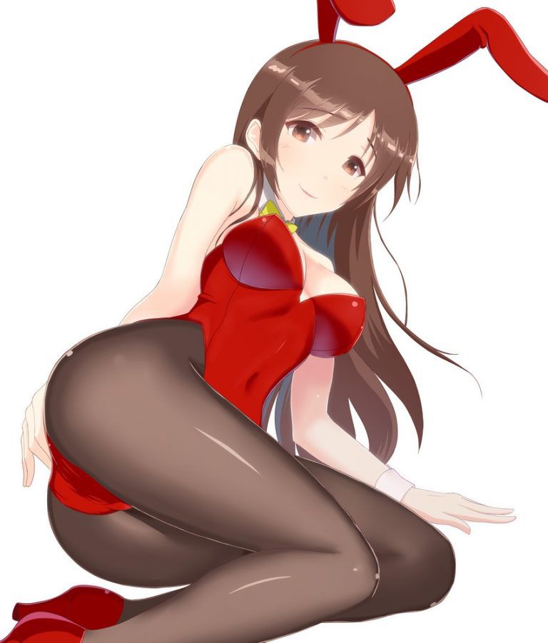 【Secondary Erotic】 Here is an erotic image of a girl dressed in a bunny girl costume that stands out for the eroticism of buttocks and 24