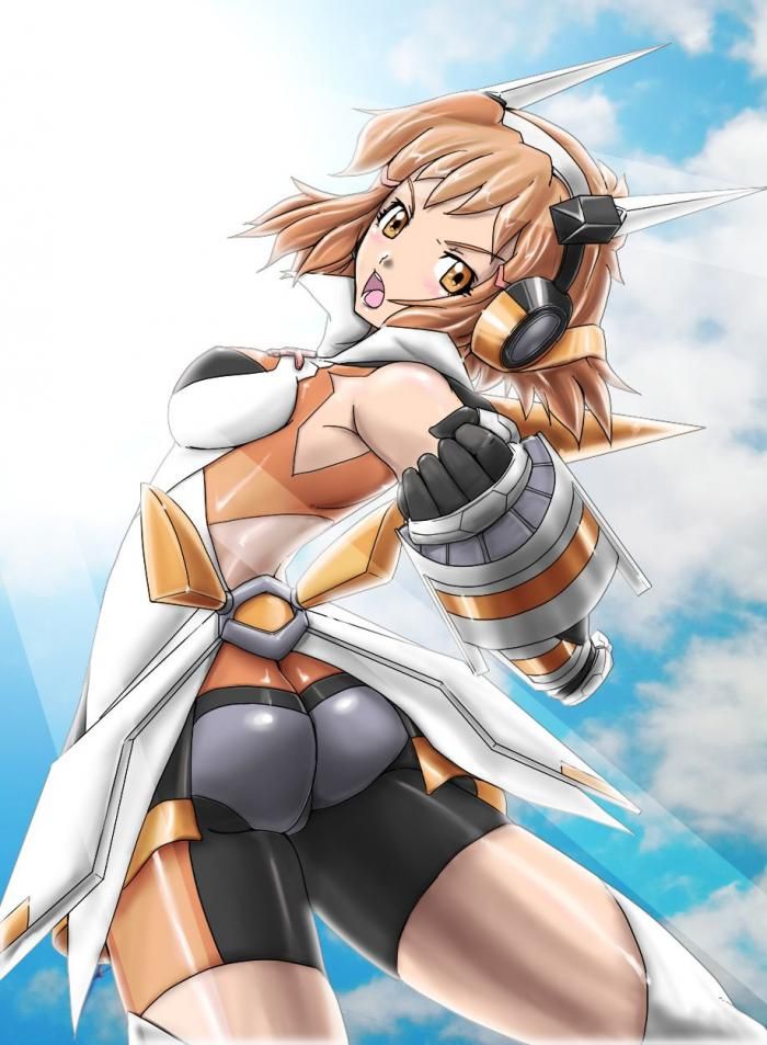 I'm going to put up an erotic cute image of the Battle Princess Shout-Out Symphony Gear! 10