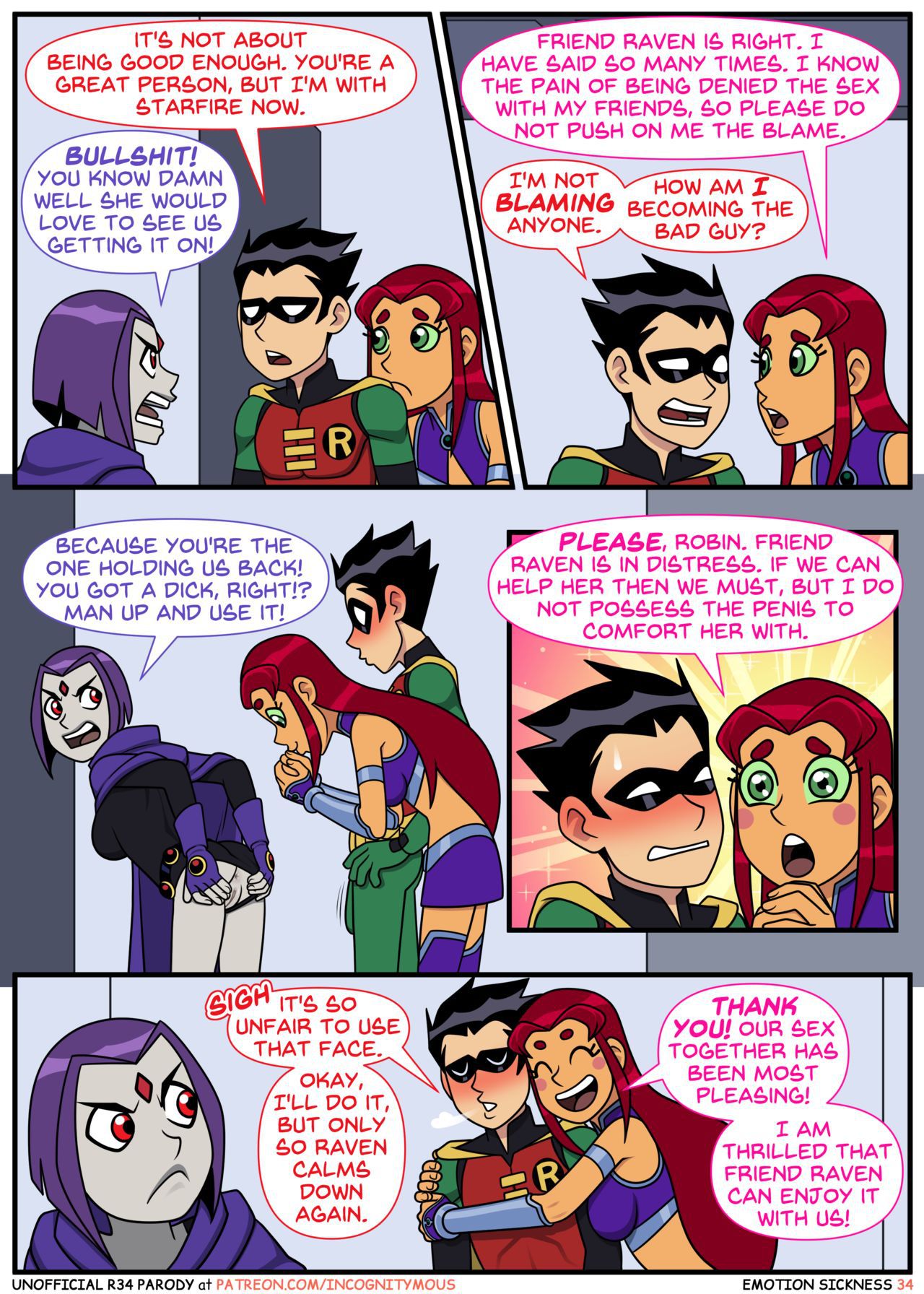 [Incognitymous] Emotion Sickness (Teen Titans) [Ongoing] 33