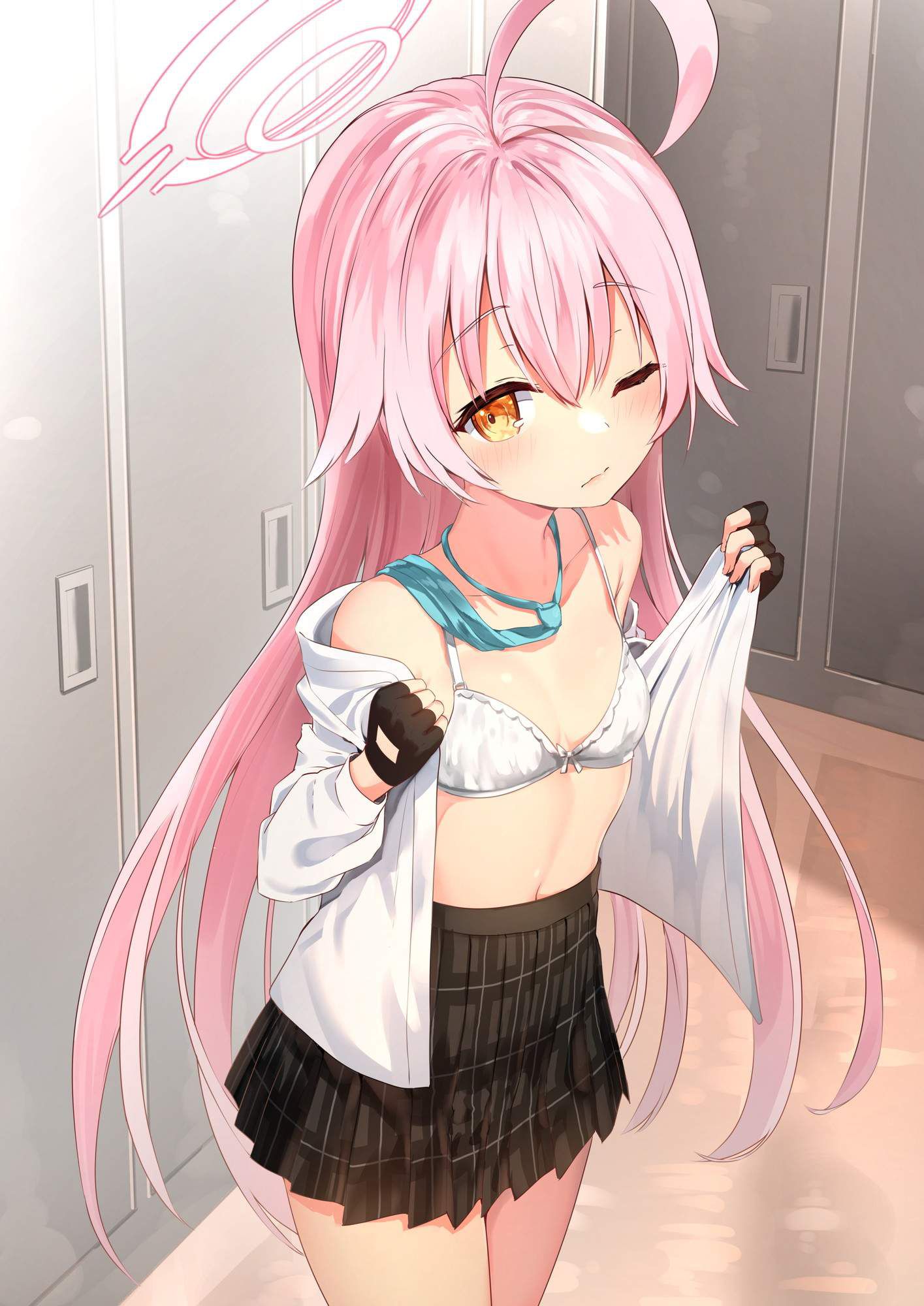 "Uh... I'm getting dressed" Coincidence? When you encounter a girl who is changing clothes, or when you get peeped ♪ 7