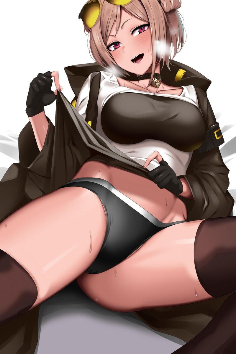 P90's throaty secondary erotic images full of boobs! 【Dolls Front Line】 10