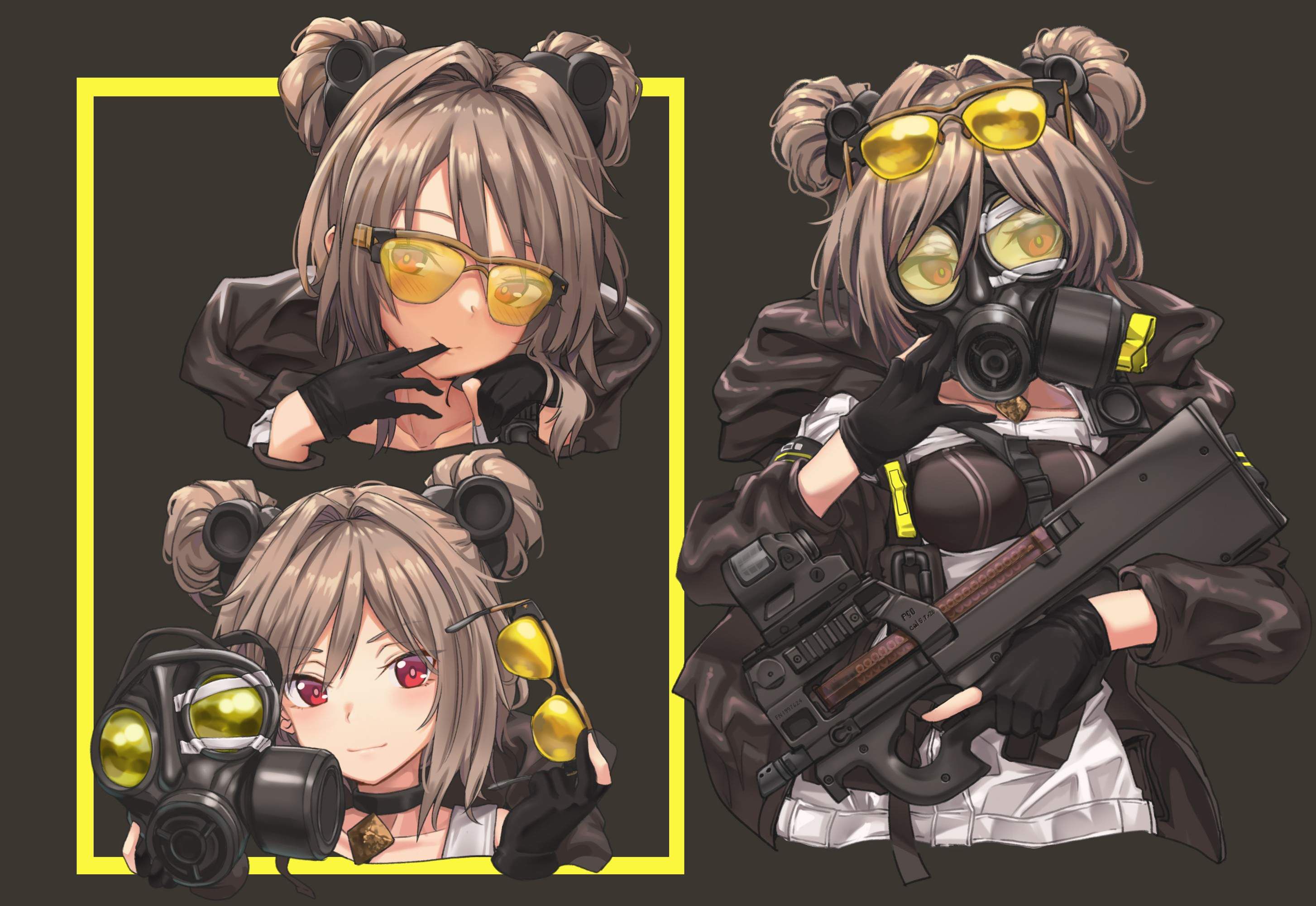 P90's throaty secondary erotic images full of boobs! 【Dolls Front Line】 7