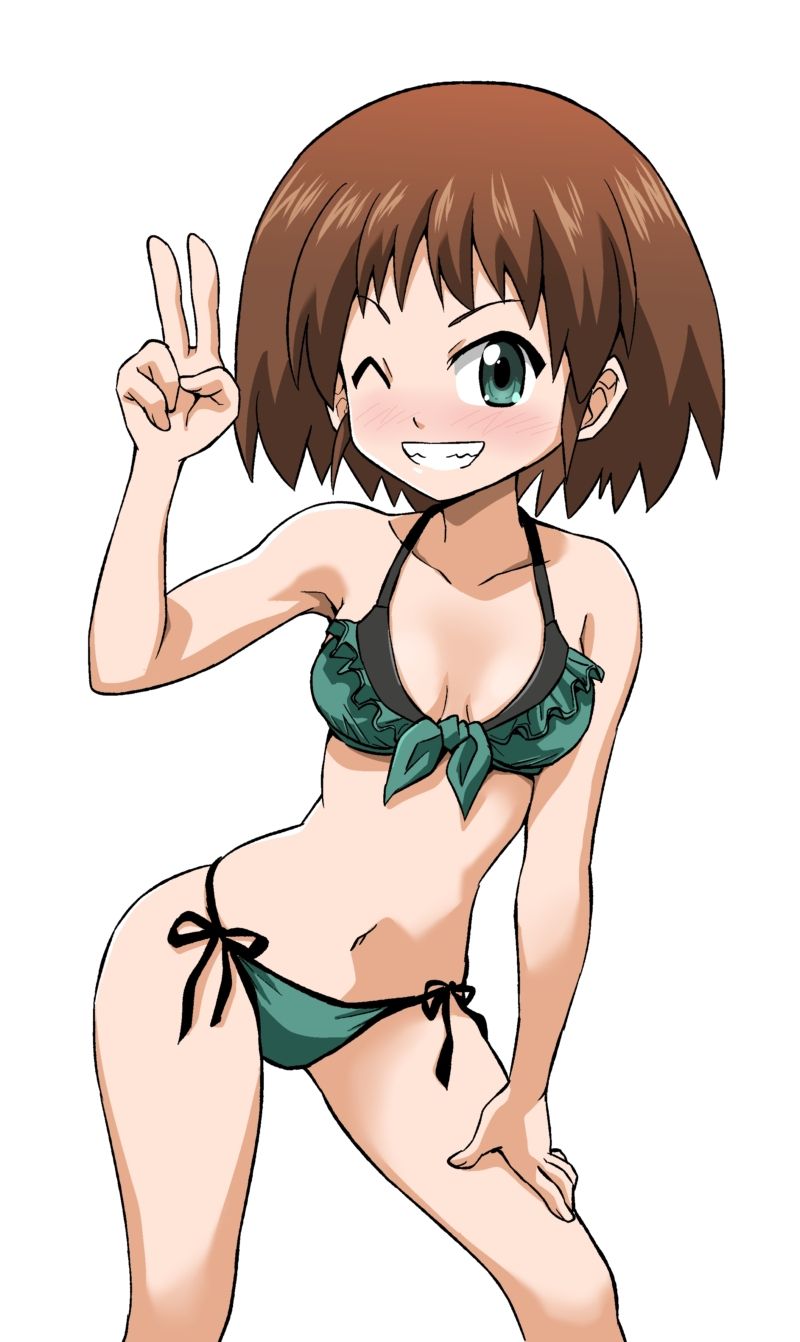 【Sakaguchi Keirina Chan】Girls &amp; Panzer's Secondary erotic image of JK Sakaguchi Keirina-chan who is a loli no matter how you look at it 20