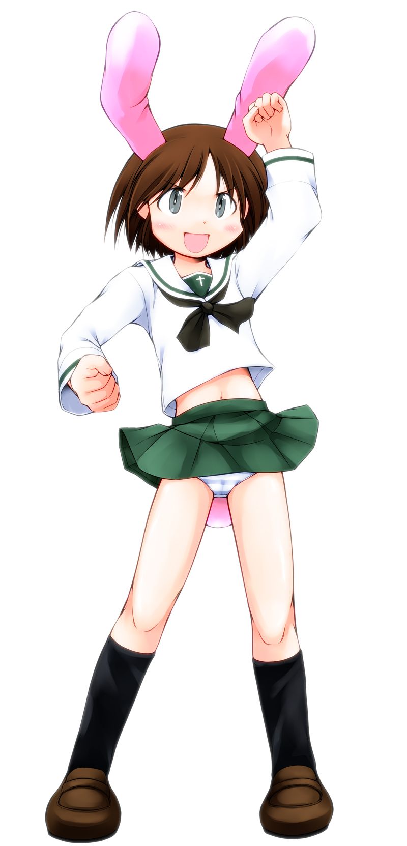 【Sakaguchi Keirina Chan】Girls &amp; Panzer's Secondary erotic image of JK Sakaguchi Keirina-chan who is a loli no matter how you look at it 26