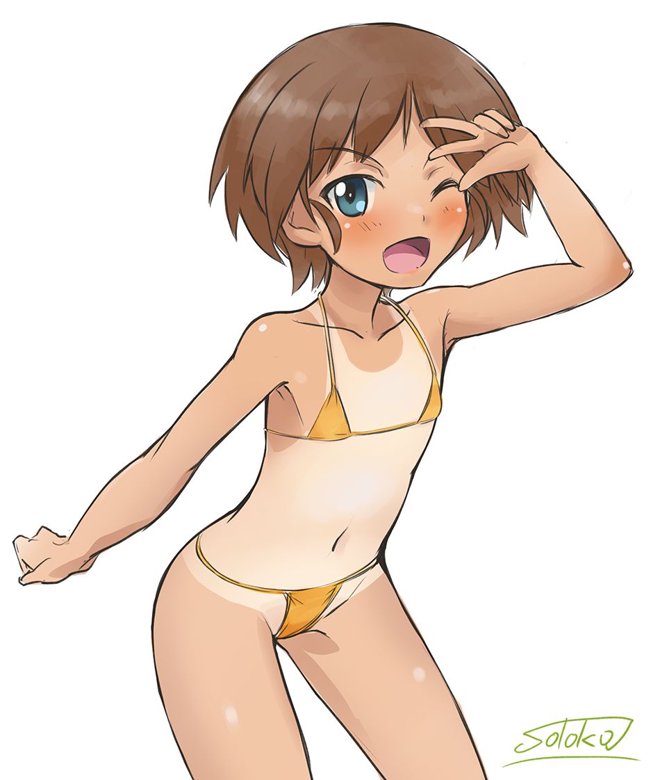 【Sakaguchi Keirina Chan】Girls &amp; Panzer's Secondary erotic image of JK Sakaguchi Keirina-chan who is a loli no matter how you look at it 33