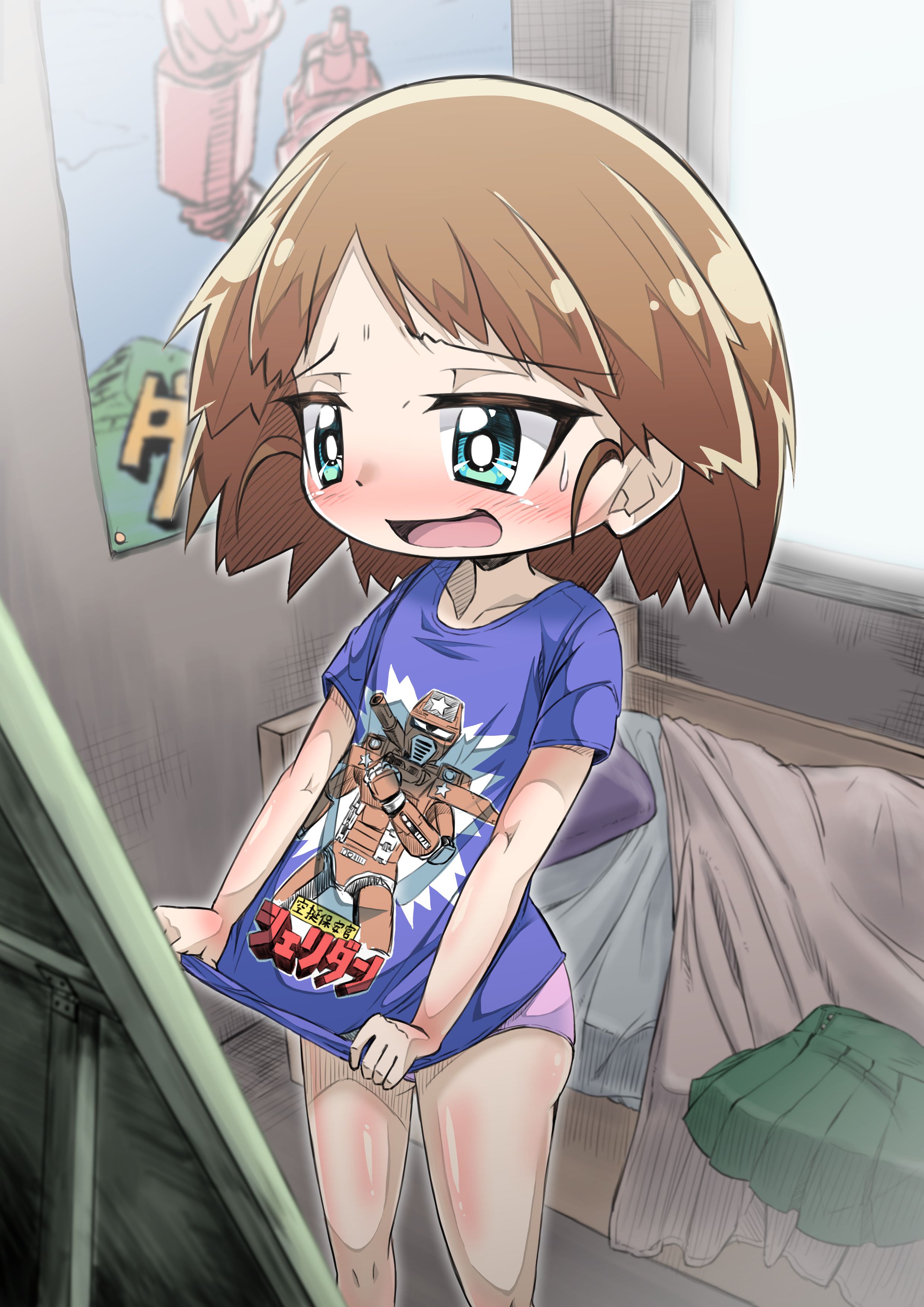【Sakaguchi Keirina Chan】Girls &amp; Panzer's Secondary erotic image of JK Sakaguchi Keirina-chan who is a loli no matter how you look at it 62
