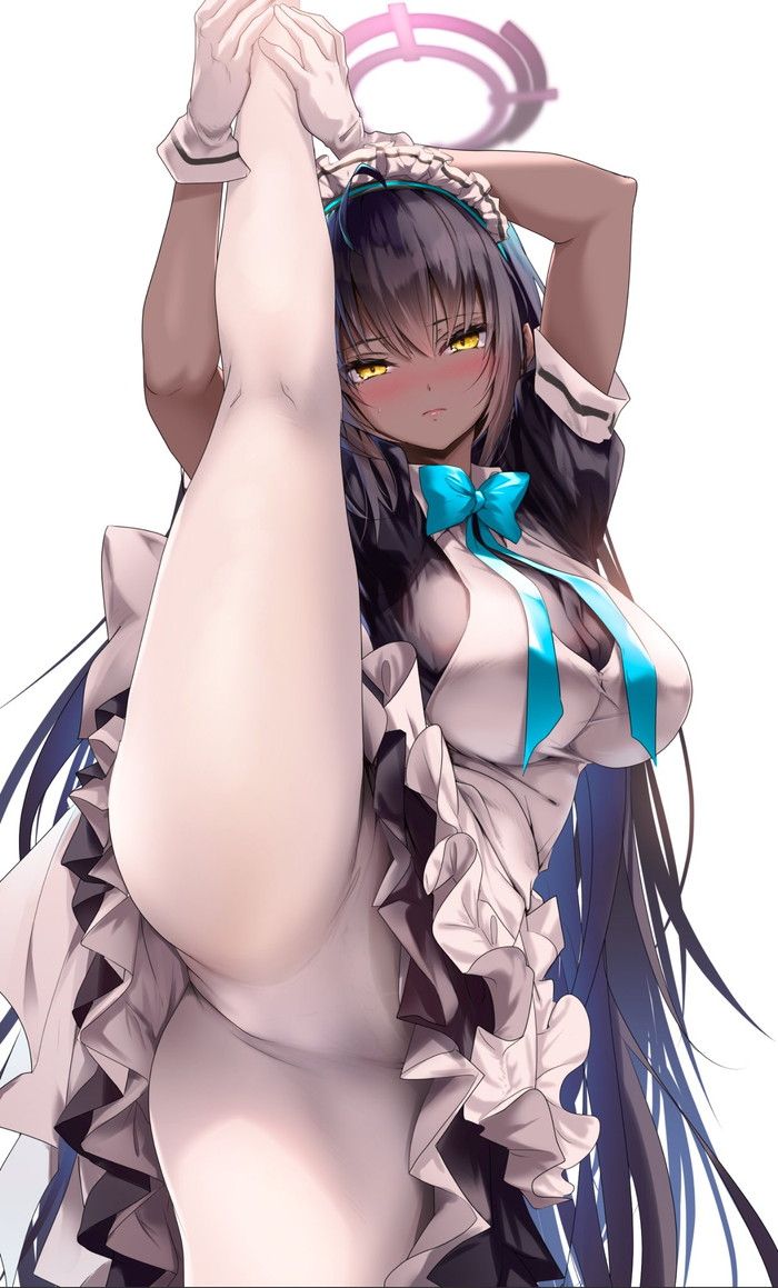 【Secondary】Erotic image with I-shaped and Y-shaped balance that opens legs with a flexible body 30