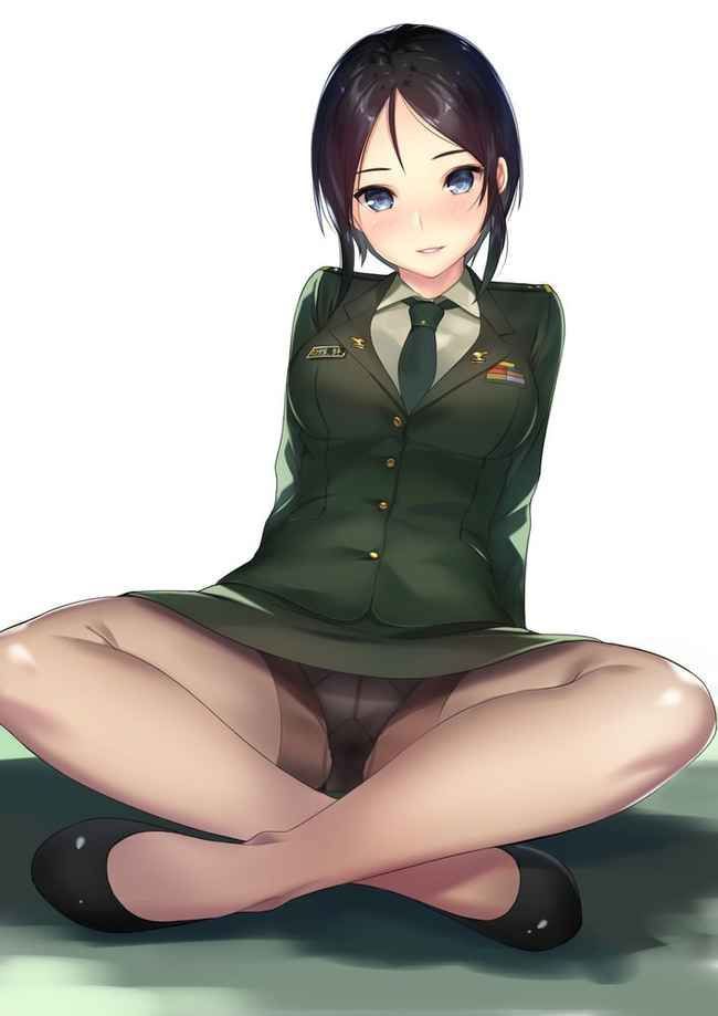 【Erotic Anime Summary】 A collection of pants erotic images of beautiful women and beautiful girls seen through pantyhose will be here 【50 sheets】 2