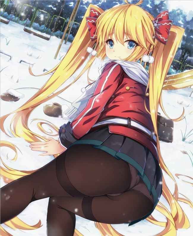 【Erotic Anime Summary】 A collection of pants erotic images of beautiful women and beautiful girls seen through pantyhose will be here 【50 sheets】 27