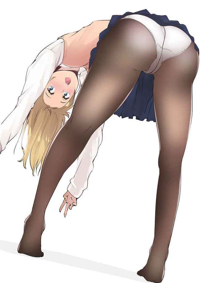 【Erotic Anime Summary】 A collection of pants erotic images of beautiful women and beautiful girls seen through pantyhose will be here 【50 sheets】 4