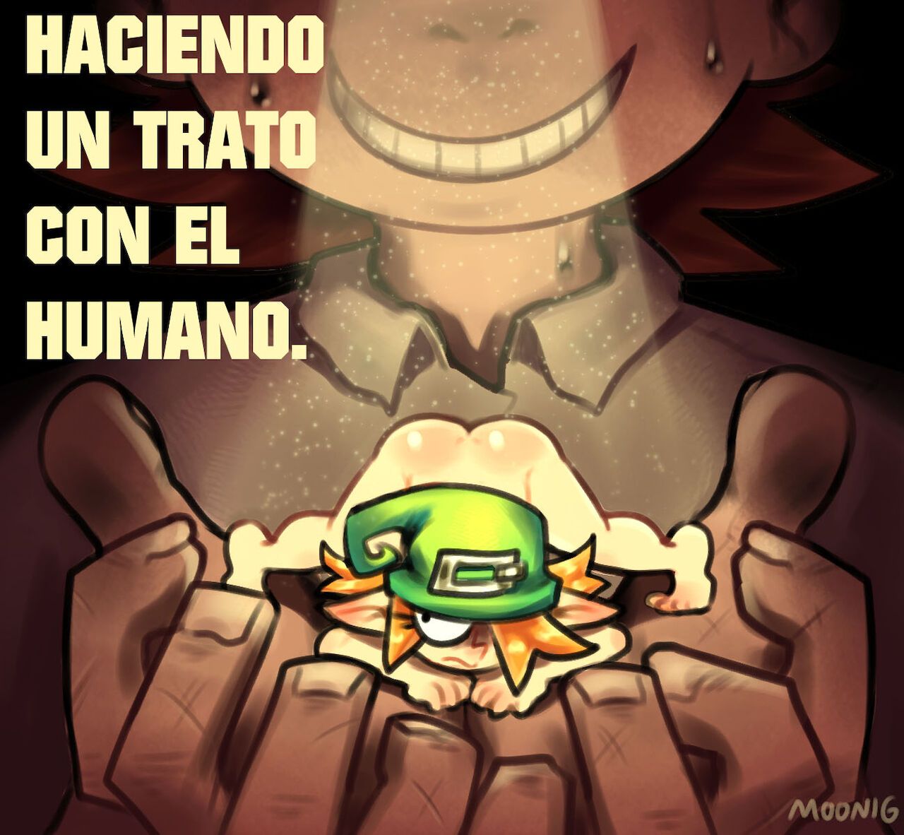 [lilmooonie] Haciendo Un Trato Con El Humano (En Progreso) (Spanish) [kalock] 1