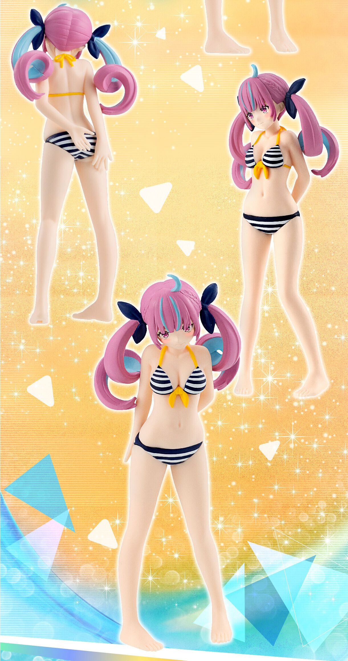 "Hololive" Erotic figures of Minato Akua, Shion Shisaki, and Hyakki Ayame in ecchi swimsuits! 3