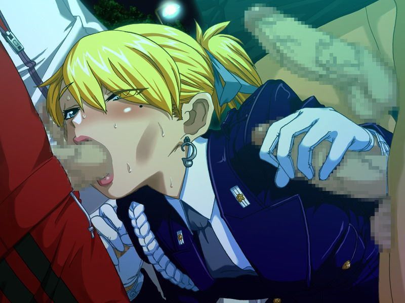 【Secondary erotic】 Here is an erotic image of a policewoman in uniform doing something stupid 8