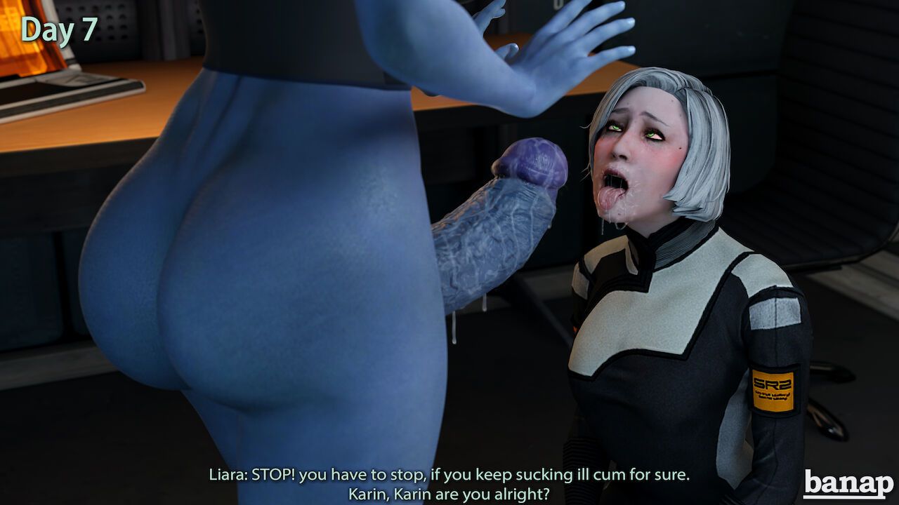 [Banap3D] Liara's No Nut November (Ongoing) 12