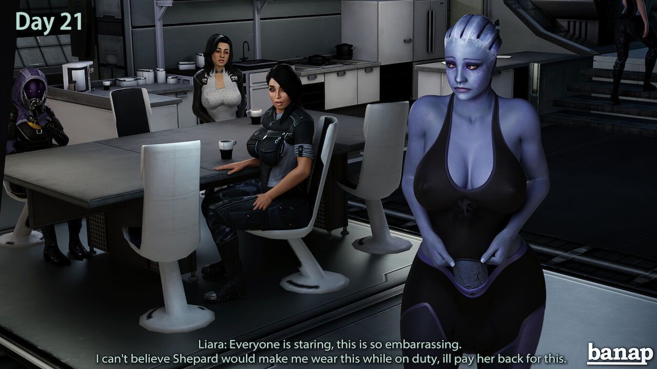 [Banap3D] Liara's No Nut November (Ongoing) 35