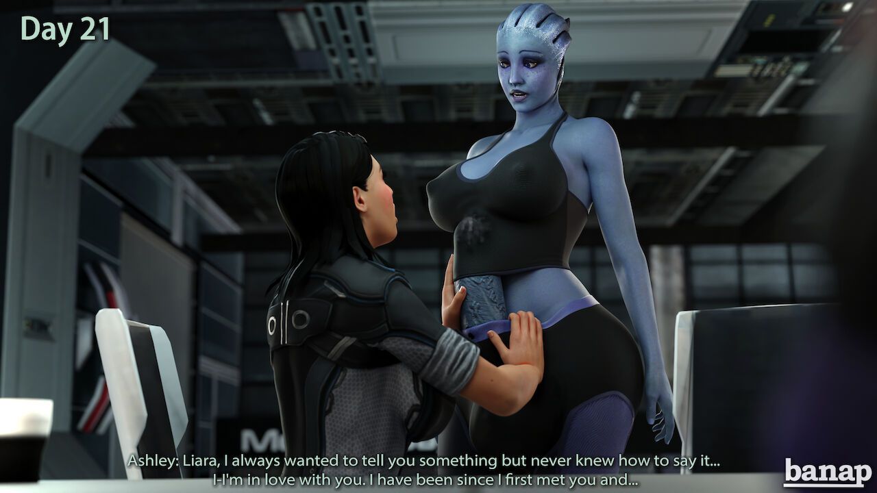 [Banap3D] Liara's No Nut November (Ongoing) 38