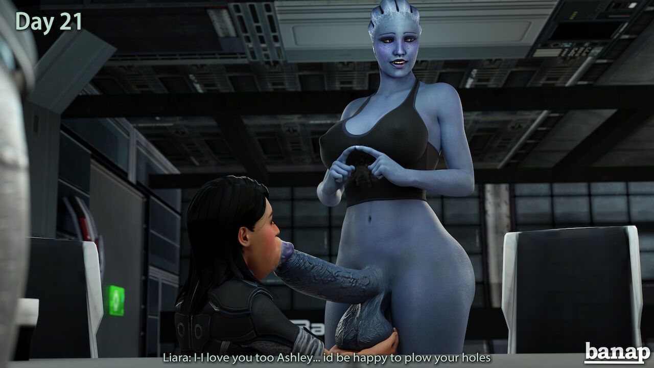 [Banap3D] Liara's No Nut November (Ongoing) 40