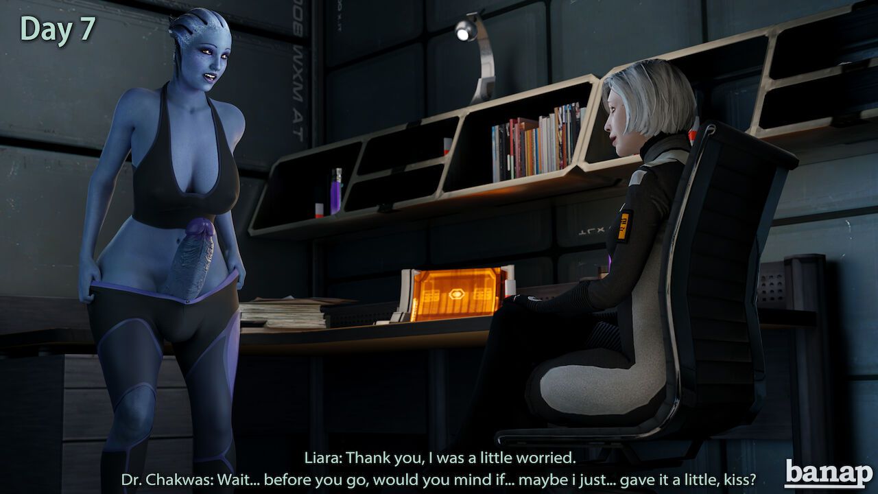 [Banap3D] Liara's No Nut November (Ongoing) 9