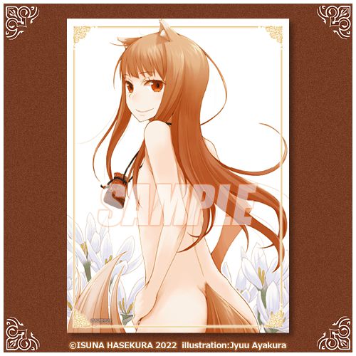 Online lottery of erotic illustration goods of "Wolves and Spices" holo clothes are peeling off and naked and full view! 10